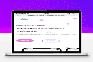 分享一款拟态APP双端下载页源码