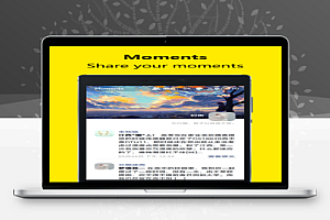 Moments开源的个人独立博客社交源码