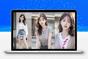 给美女换衣服!做完这个 AI 教程被老婆暴打了一顿
