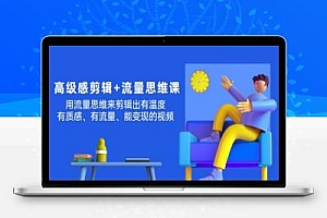 高级感 剪辑+流量思维:用流量思维剪辑出有温度/有质感/有流量/能变现视频