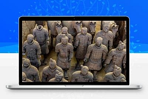 在线看秦始皇兵马俑!身临其境