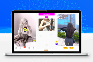 五套随机小姐姐短视频引流网站源码+最新API