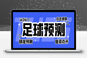 外面收费1980的多平台多功能足球预测助手,号称胜率百分之90以上【预测助手+使用教程】