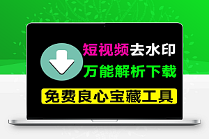 万能短视频去水印下载器含多功能实用工具