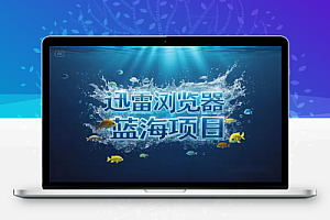迅雷浏览器项目:每天10分钟,完整拆解+热点把控,轻松把握蓝海市场!