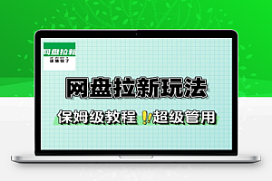 网盘拉新私域玩法简单无脑小白可做