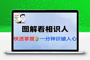 图解看相识人快速掌握面相学一分钟识破人心