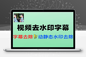 本地Ai离线视频去水印字幕支持字幕去除动静态水印去除