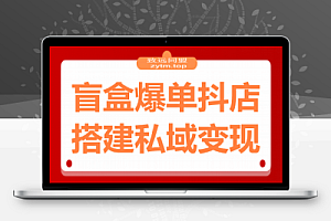 2025盲盒爆单课,抖店搭建+5天起号+私域变现,单月GMV突破10万
