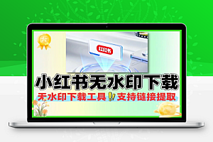 小红书视频无水印下载工具支持链接提取